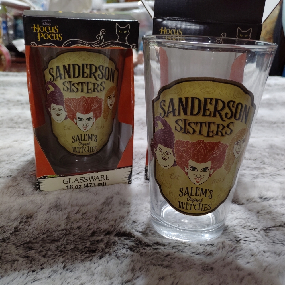 Disney Hocus-pocus Set Glassware - Picture 4 of 7